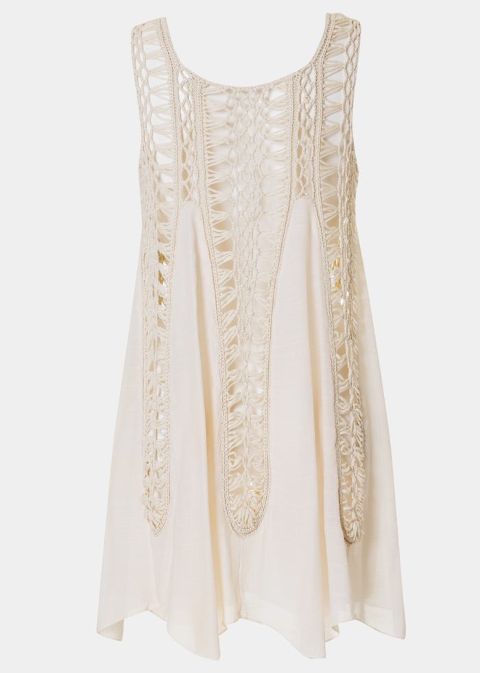 Boho Mini Knitted Beachwear - Image 3