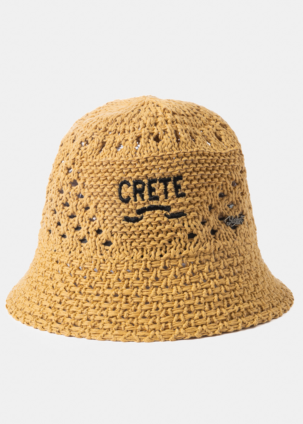 Brown "Crete" Knitted Bucket Hat Brown "Crete" Knitted Bucket Hat - Image 1