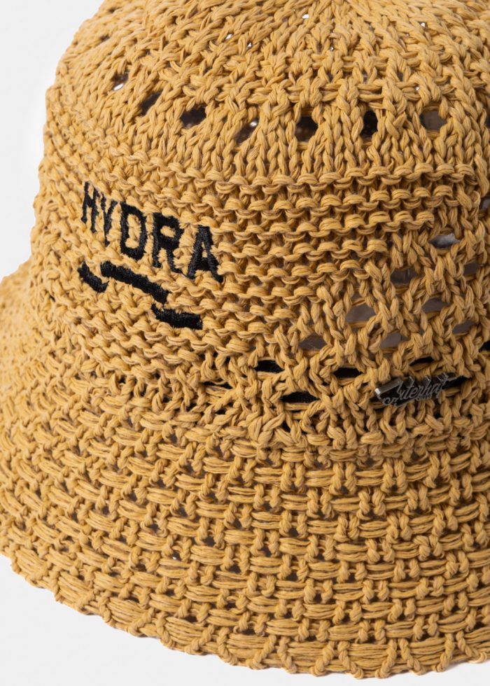 Brown "Hydra" Knitted Bucket Hat - Image 3