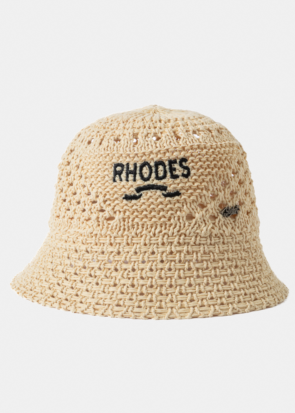 Beige "Rhodes" Knitted Bucket Hat Beige "Rhodes" Knitted Bucket Hat - Image 1