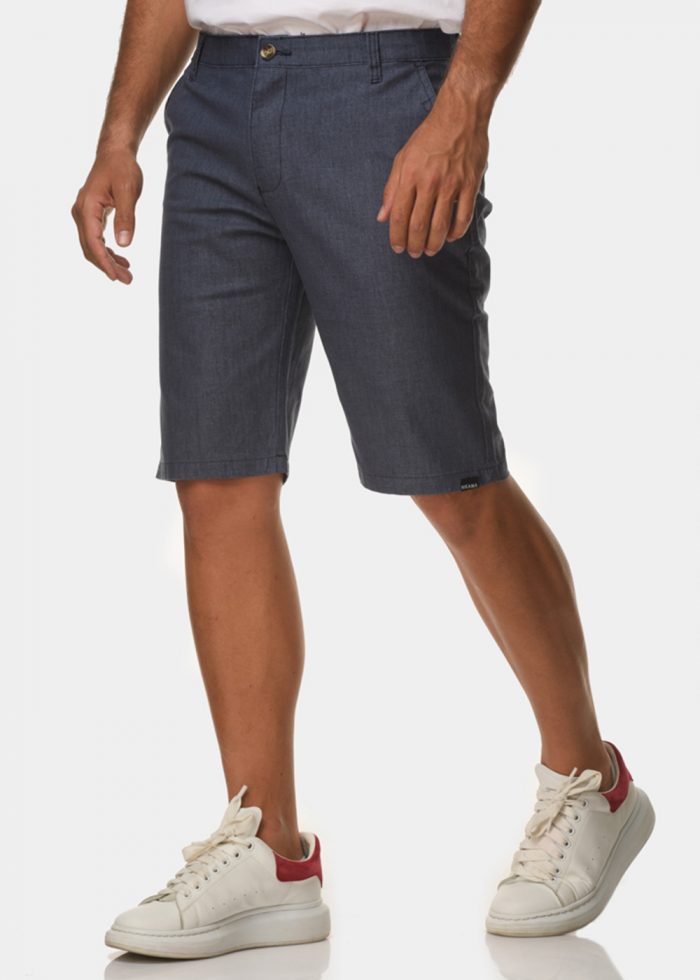 Linen navy blue - Image 2