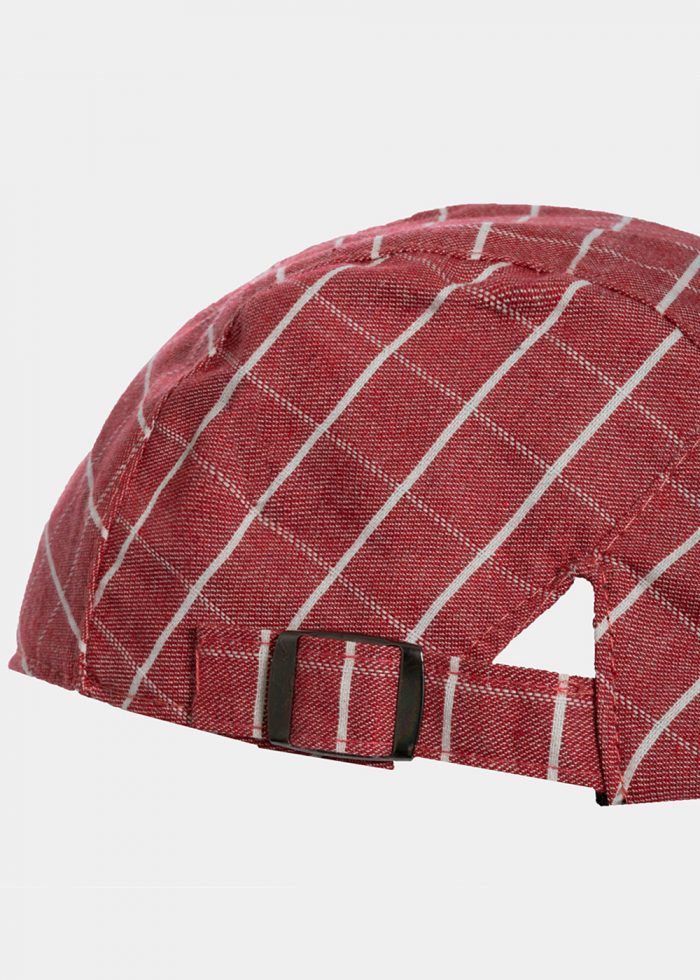 Red Checkered Cap - Image 3