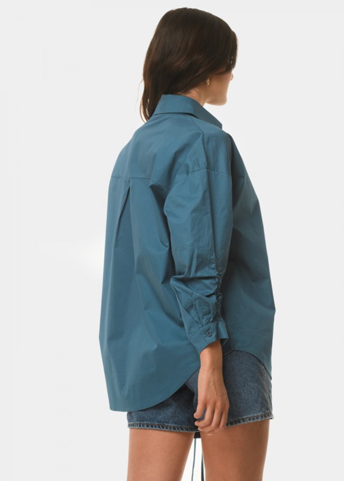 Folded petrol shirt - Image 2