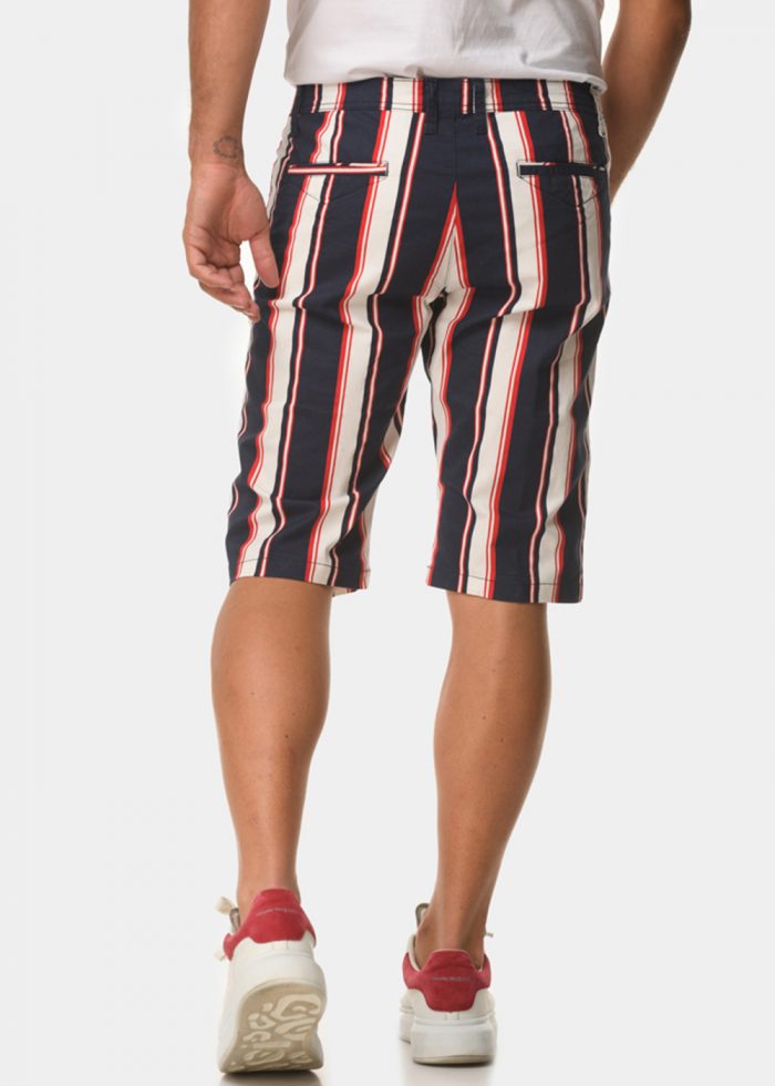 Navy blue mixed stripes - Image 3