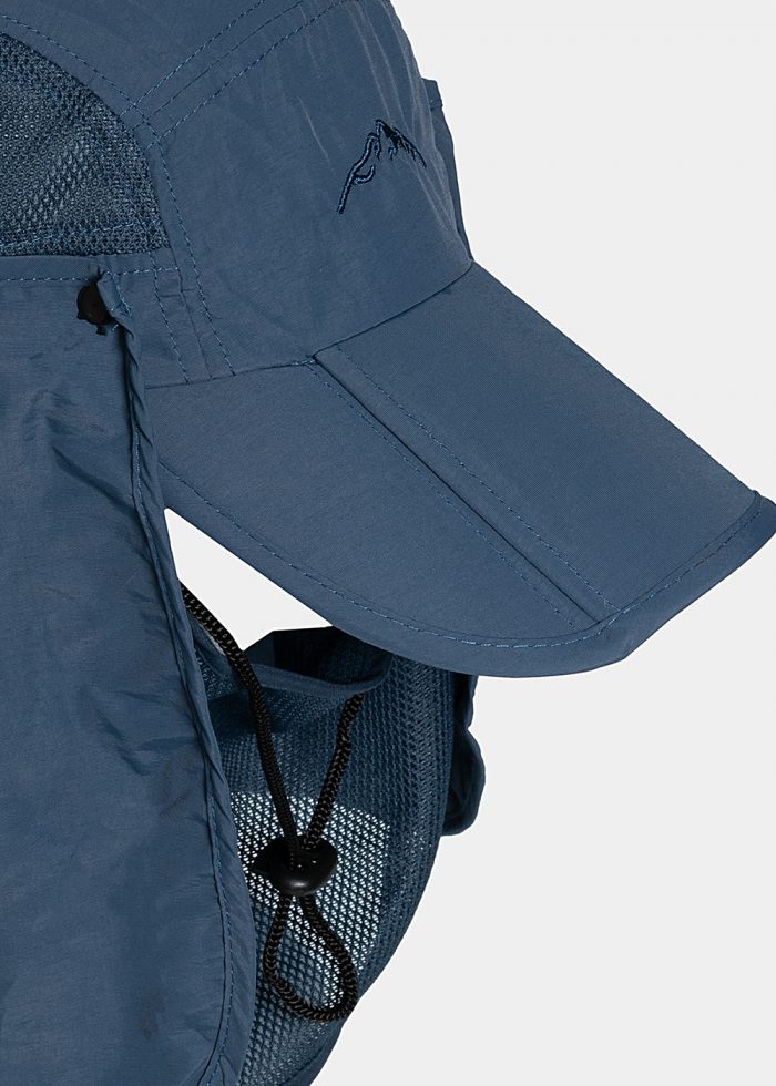 Blue active jockey with neck protector - Image 3