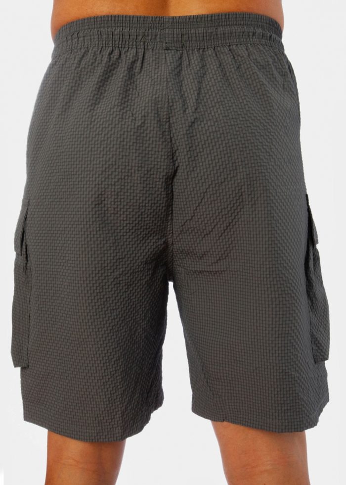 Grey Coolwear Cargo Shorts - Image 2