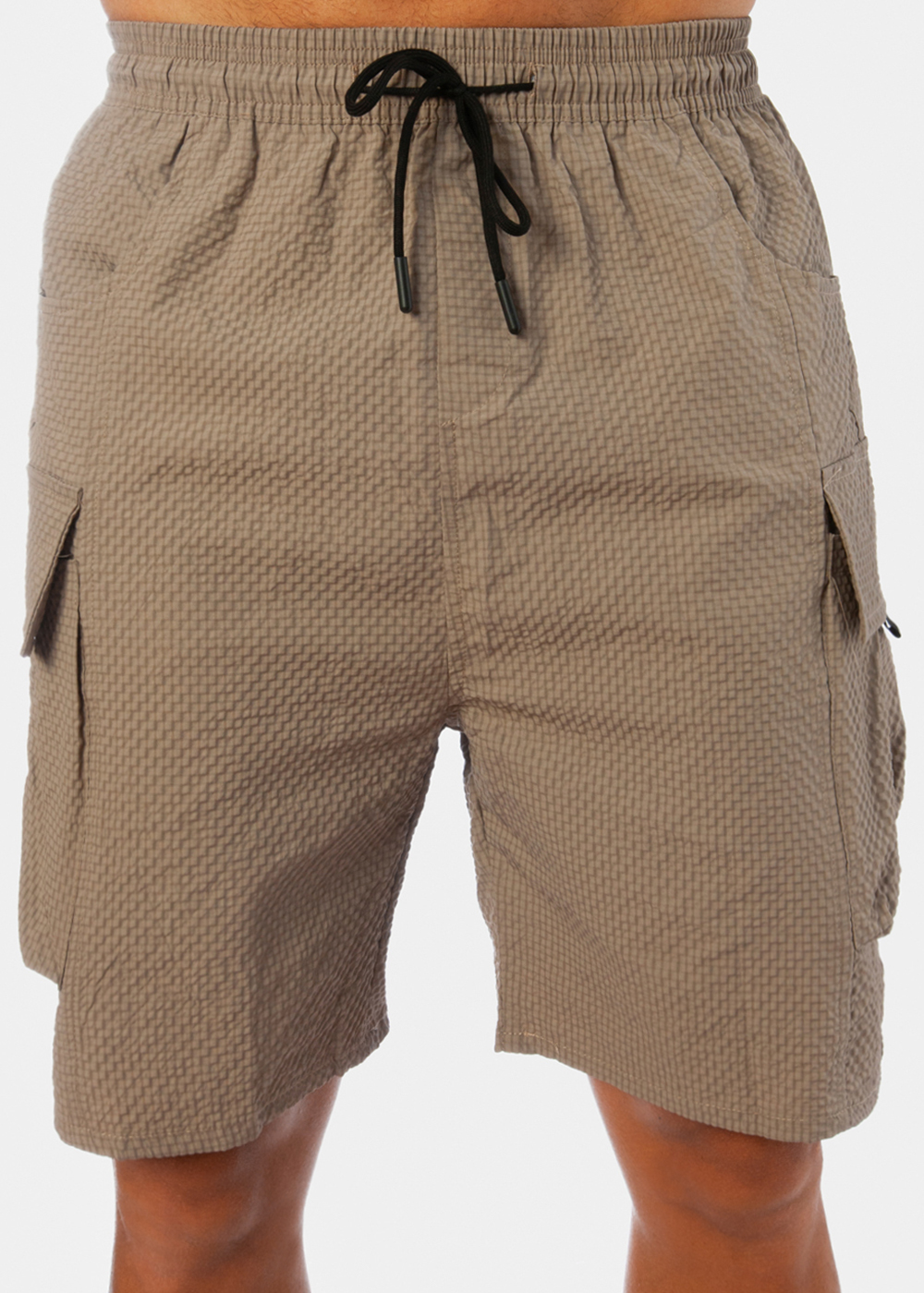 Beige Coolwear Cargo Shorts Beige Coolwear Cargo Shorts - Image 1