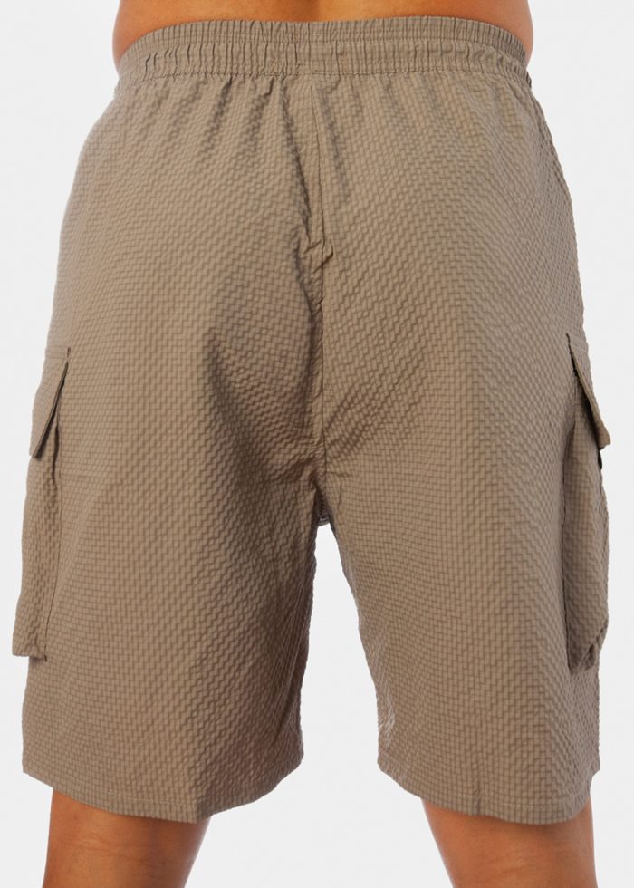 Beige Coolwear Cargo Shorts - Image 2