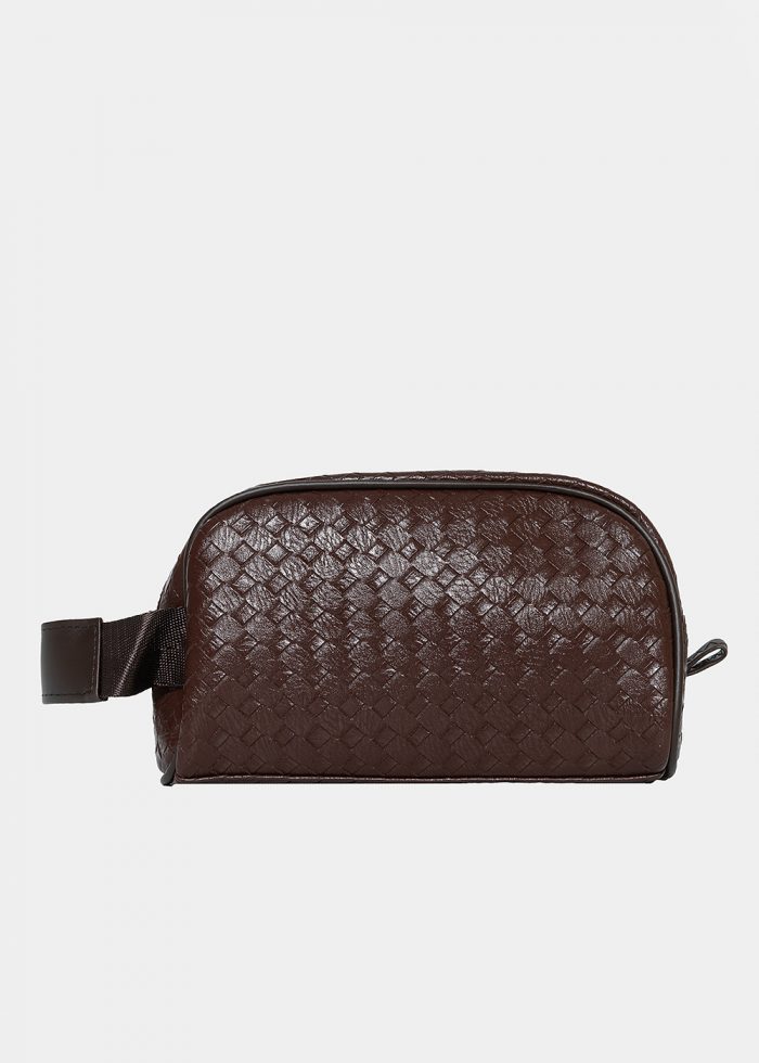 Brown knitted nécessaire - Image 2