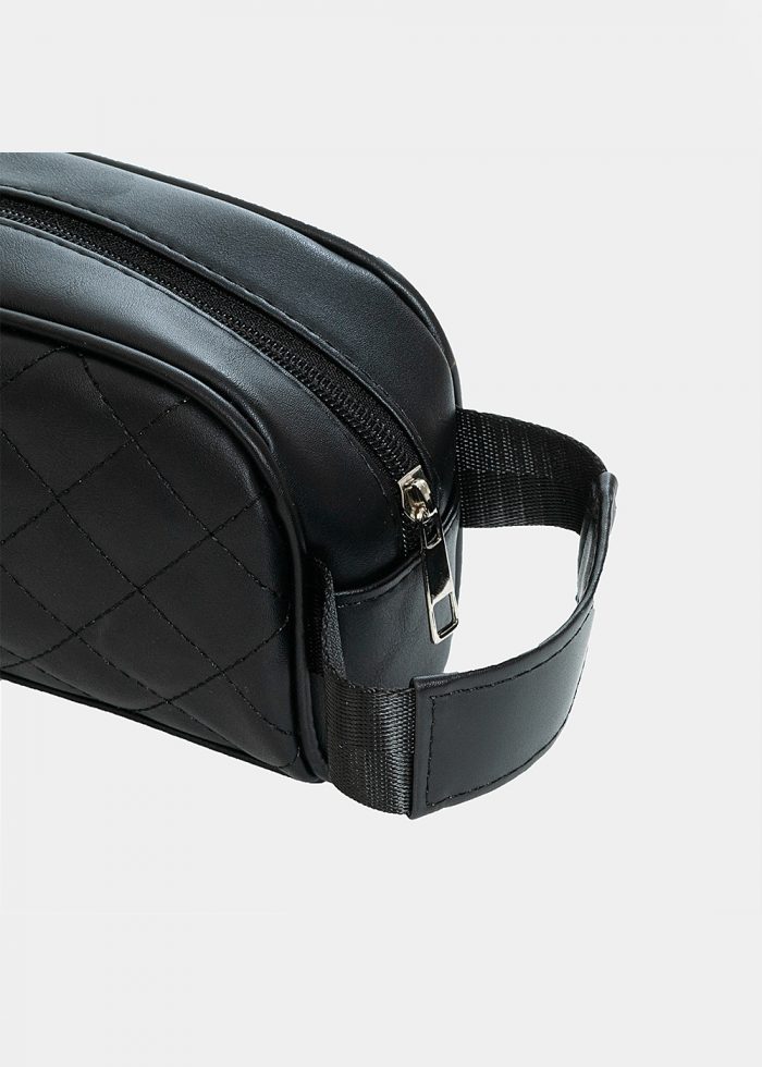 Black quilted nécessaire - Image 3