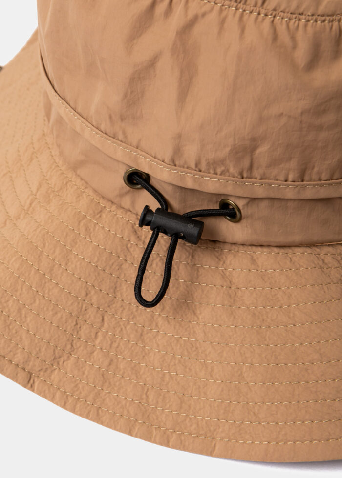 Beige Active Packable Bucket Hat - Image 3