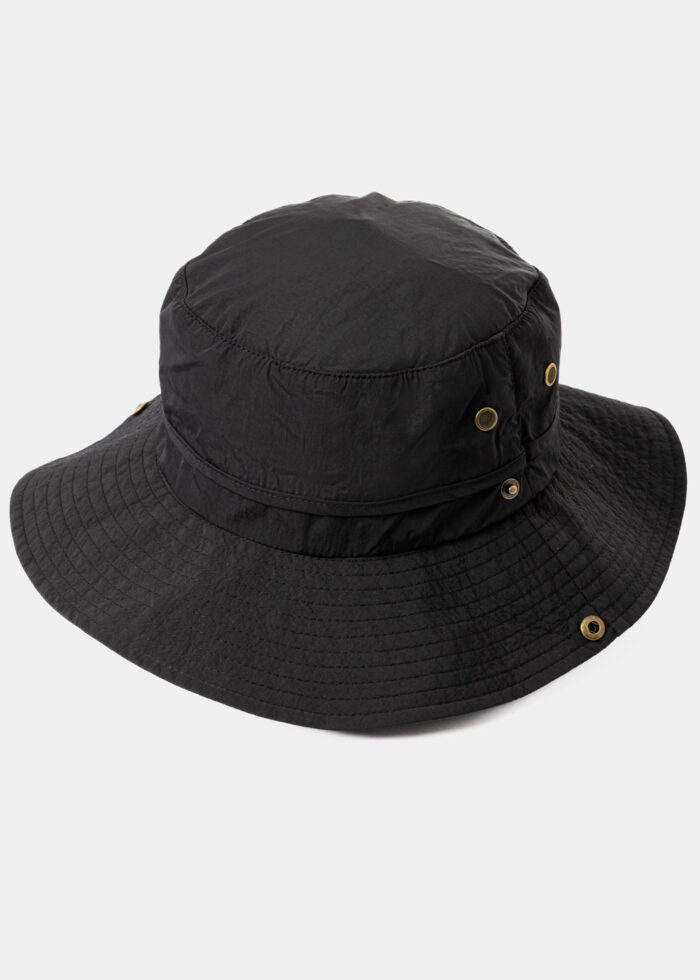 Black Active Packable Bucket Hat - Image 2