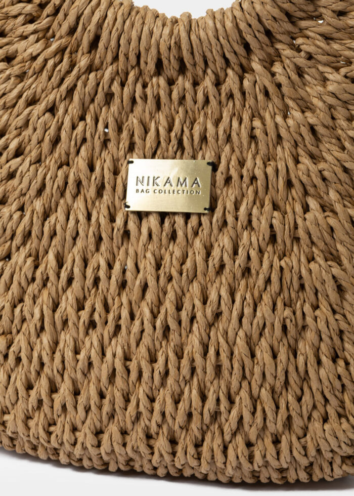 Brown Knitted Bag - Image 3