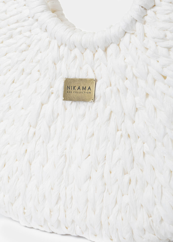 White Knitted Bag - Image 3