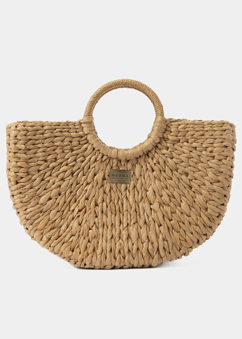 G28A6211 copy Brown Knitted Bag - Image 1