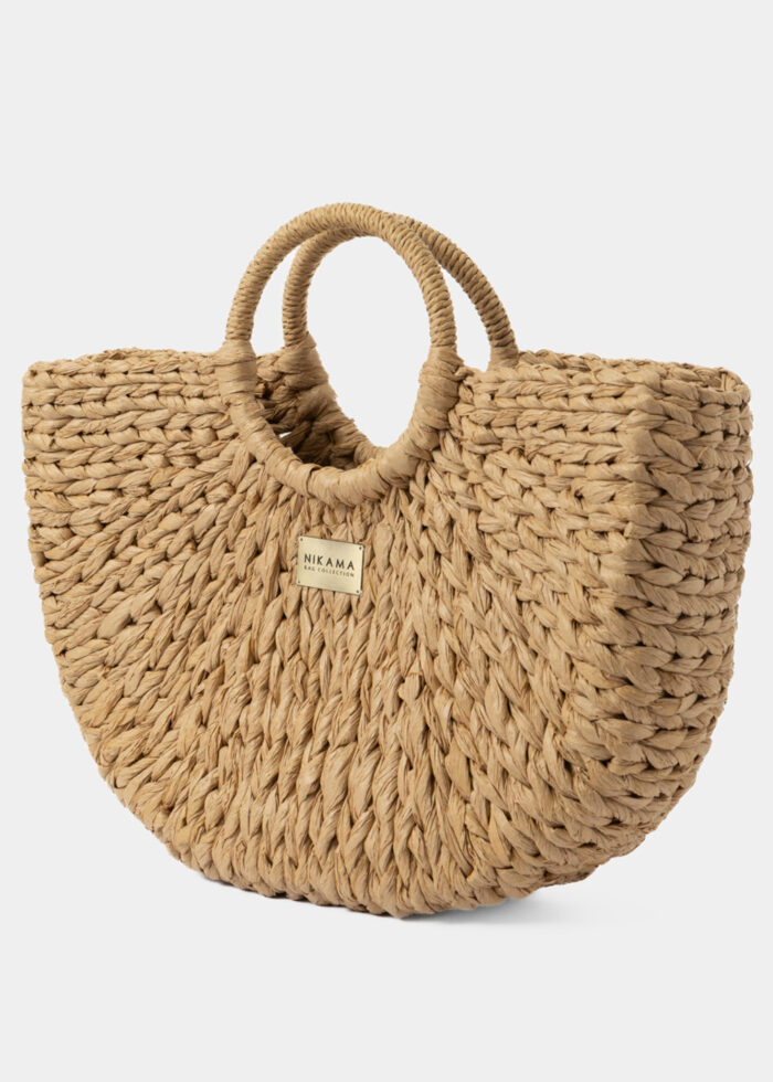 Brown Knitted Bag - Image 2