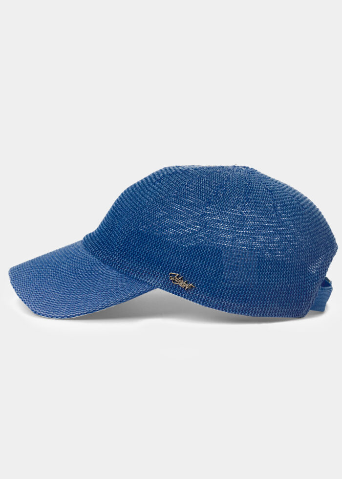 Navy Blue Straw Knitted Jokey - Image 2