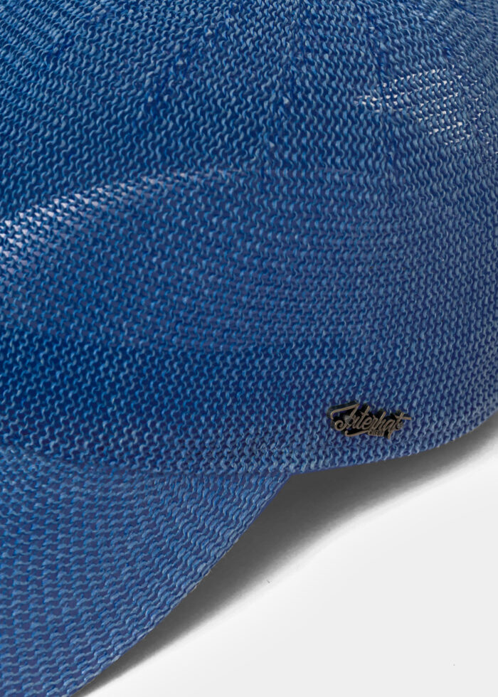 Navy Blue Straw Knitted Jokey - Image 3