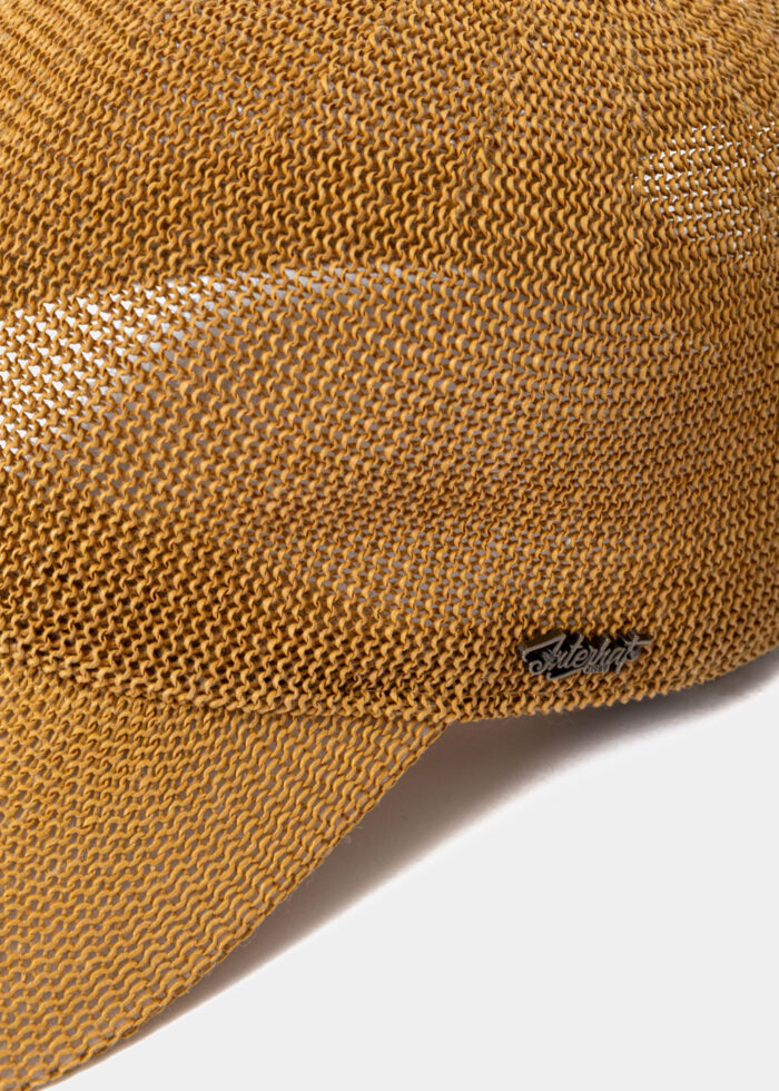 Brown Straw Knitted Jokey - Image 3