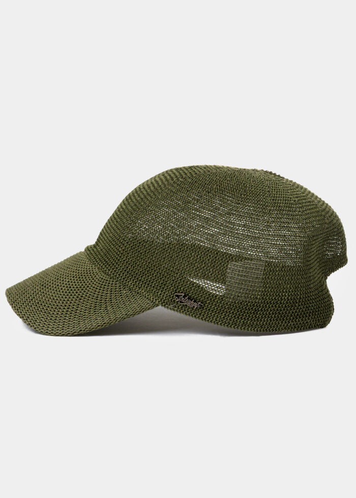 Dark Green Straw Knitted Jokey - Image 2