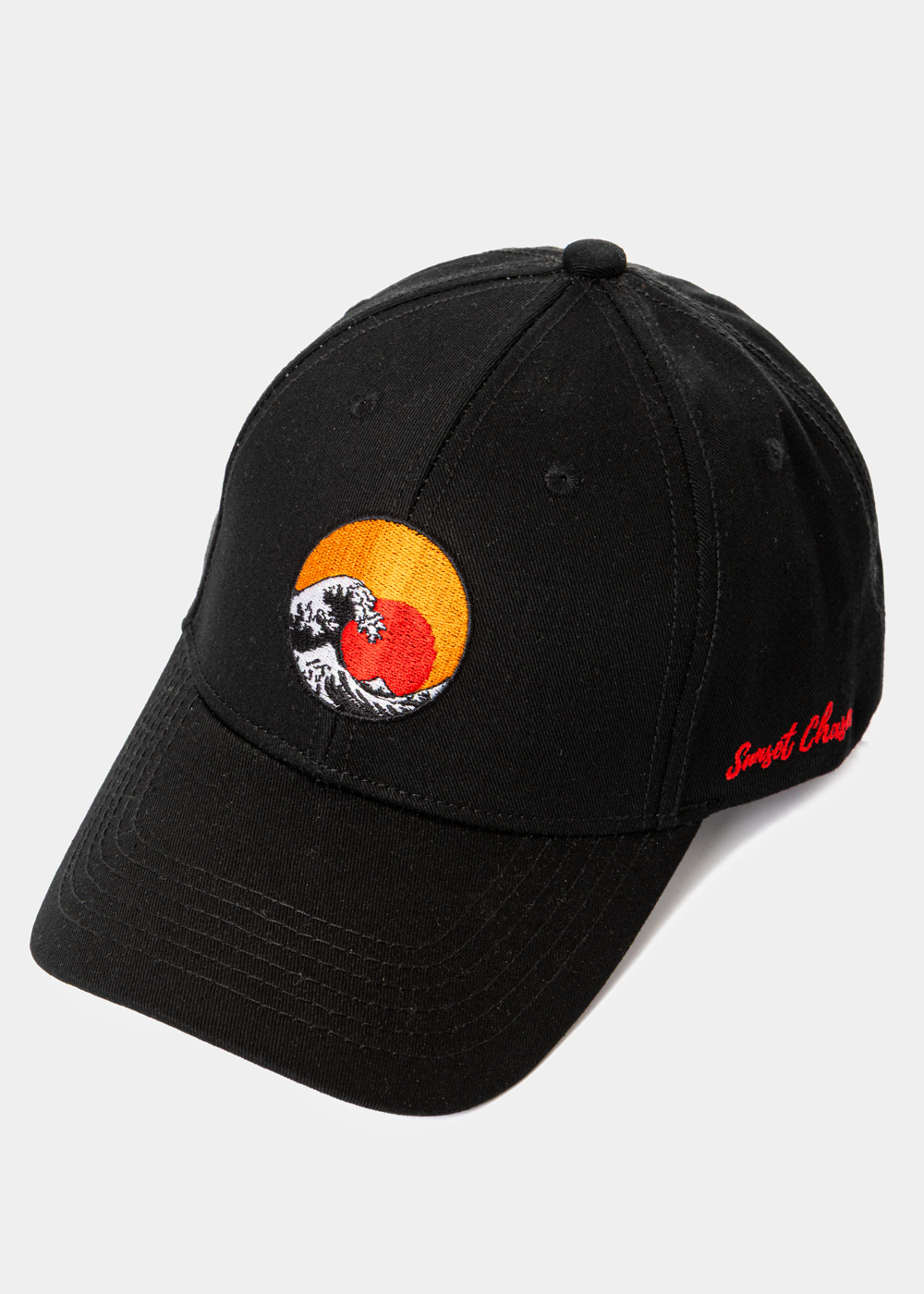 G28A6431 copy Black Jockey w/ "Sunset Chaser" Embroidery - Image 1