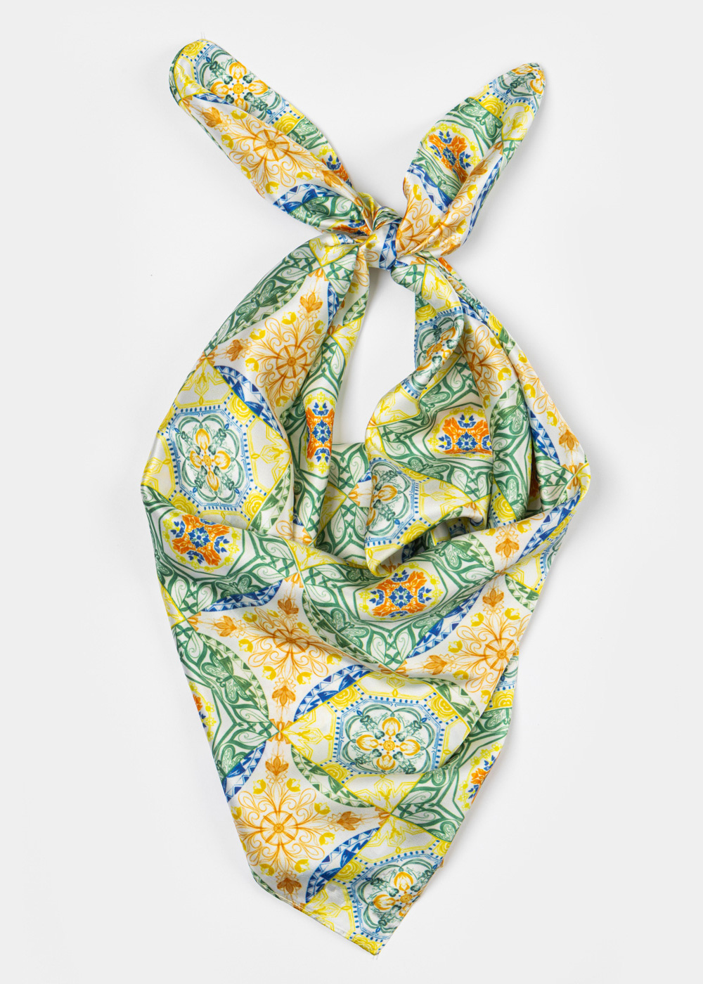 G28A6895 copy Majolica Satin Scarf - Image 1