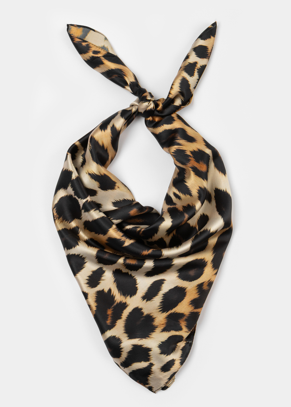 G28A6919 copy Leopard Satin Scarf - Image 1