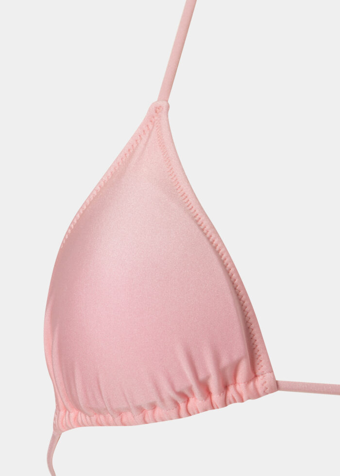 Ibiza Bikini Top - Pink Dacron - Image 2