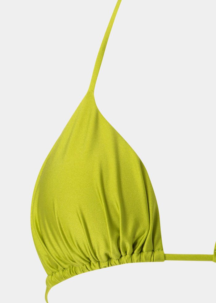 Barbados Bikini Top - Lime Dacron - Image 2