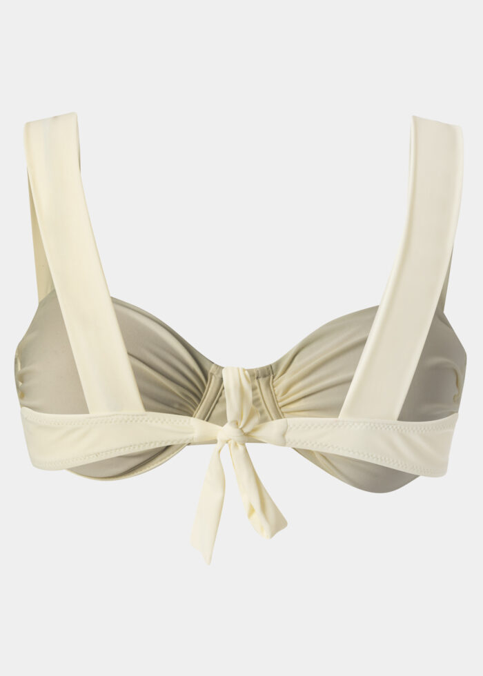 Tulum Bikini Top - Cream Dacron - Image 3