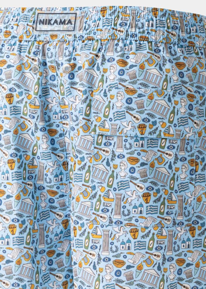 Greek Culture Classic Men Swimwear - Image 3