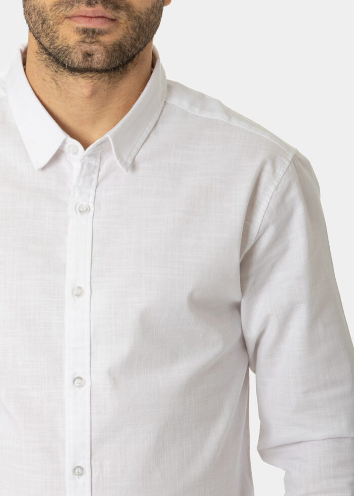 100% Cotton White Shirt - Image 3