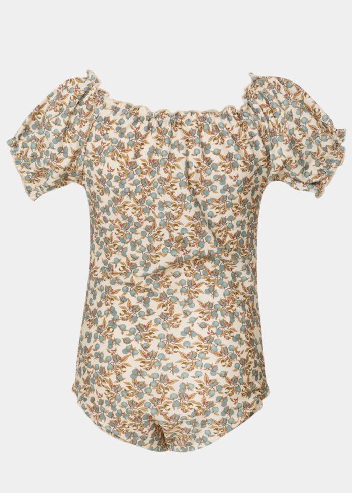 Girls One-Piece Swimsuit w/ Floral Print - Image 2