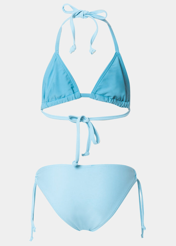 Girls Classic Bikini Swimwear - Light Blue - Image 2