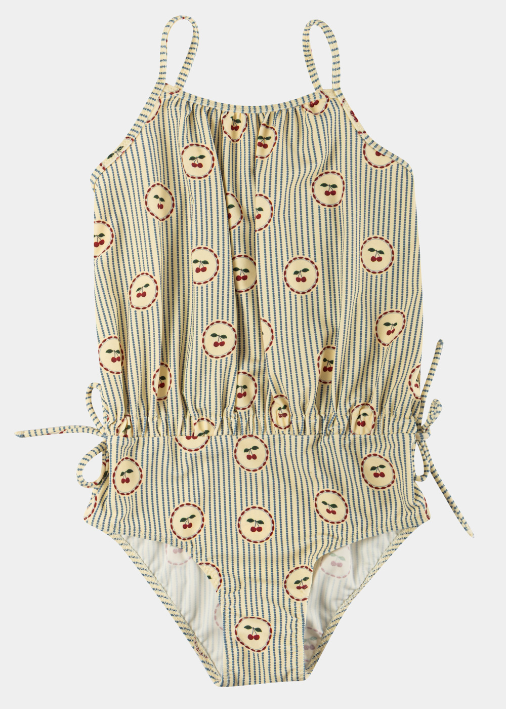 G28A7551 copy Girls One Piece Swimwear w/ Cherries - Image 1