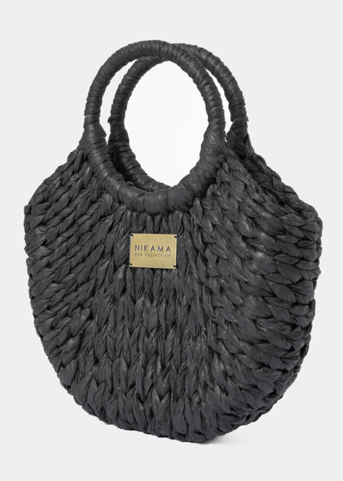 Black Mini Knitted Bag - Image 2