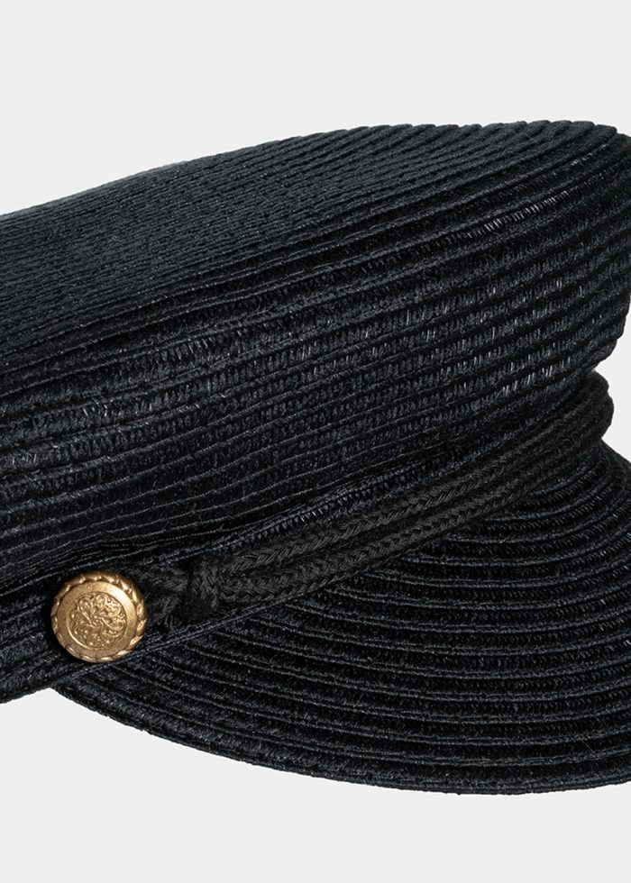 Black, captain’s hat - Image 3