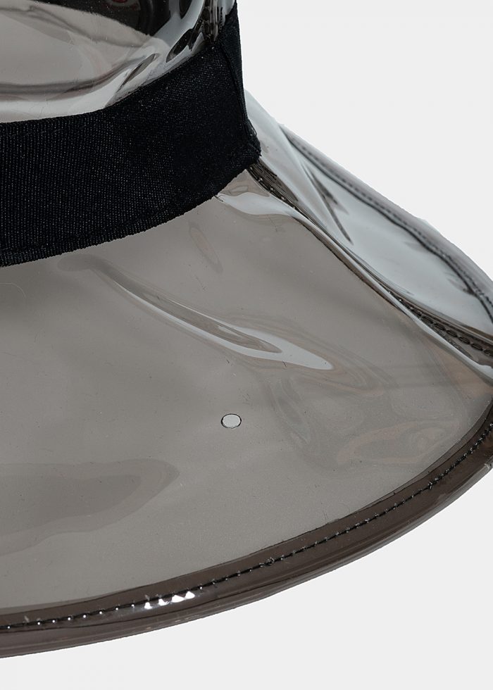 Black vinyl hat - Image 3