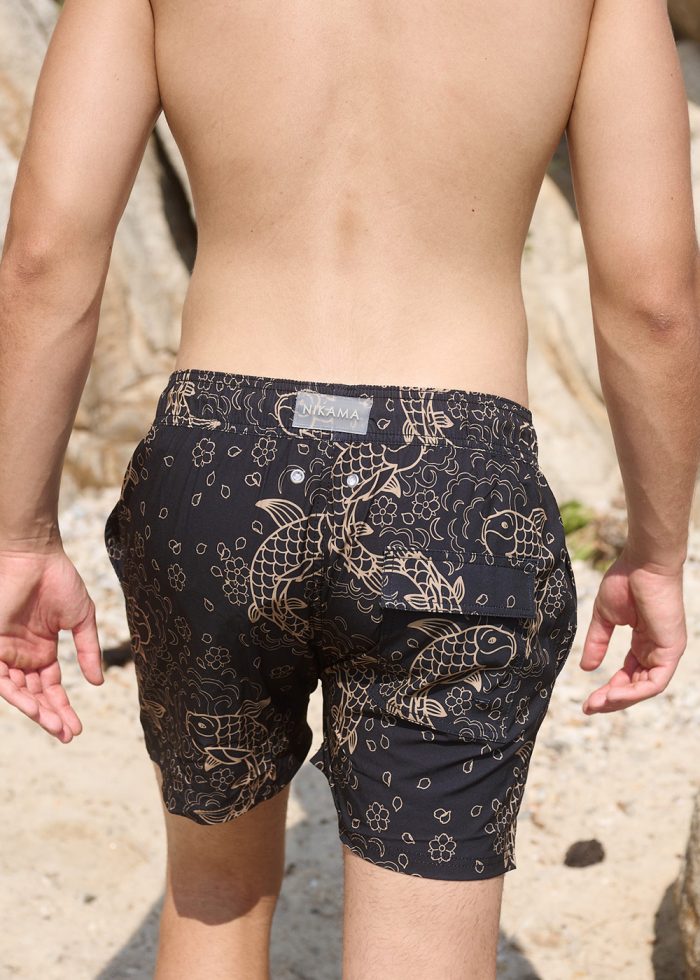 Koi Fish Classic Men Swimwear - Image 3