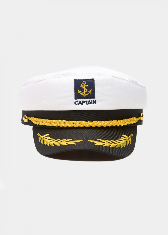 Captain's Hat w/ Gold Details - Image 2