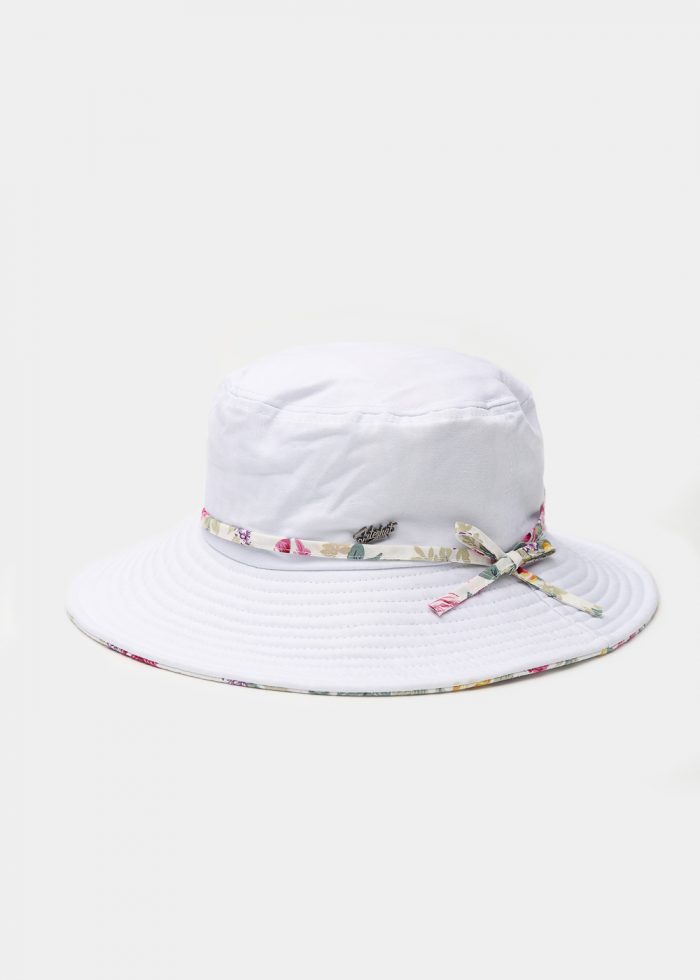 White Bucket Hat - Image 2