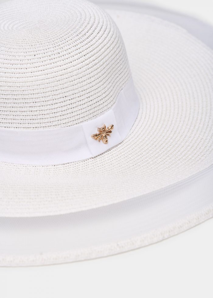 Total White Straw Hat - Image 3
