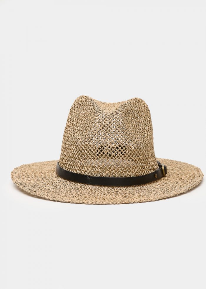 Brown Panama w/ Leather Belt - Image 2