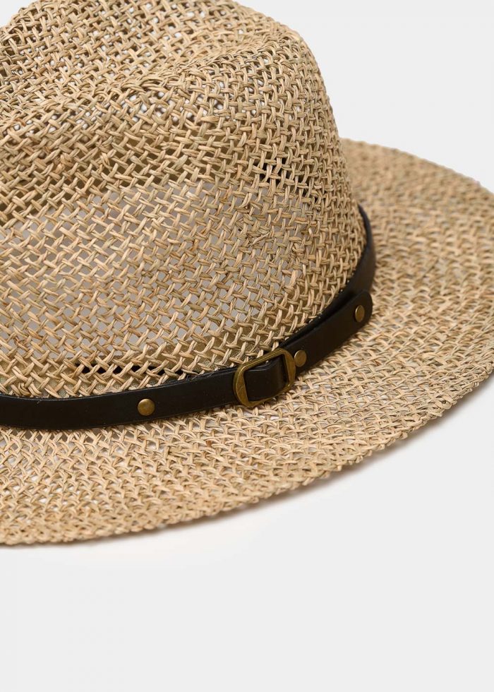 Brown Panama w/ Leather Belt - Image 3