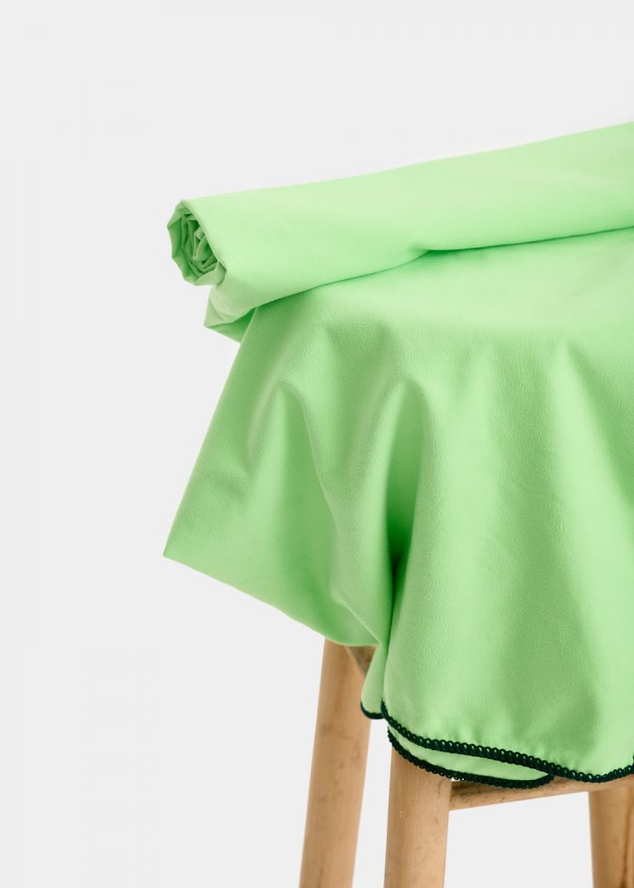 Light green microfiber towel - Image 2