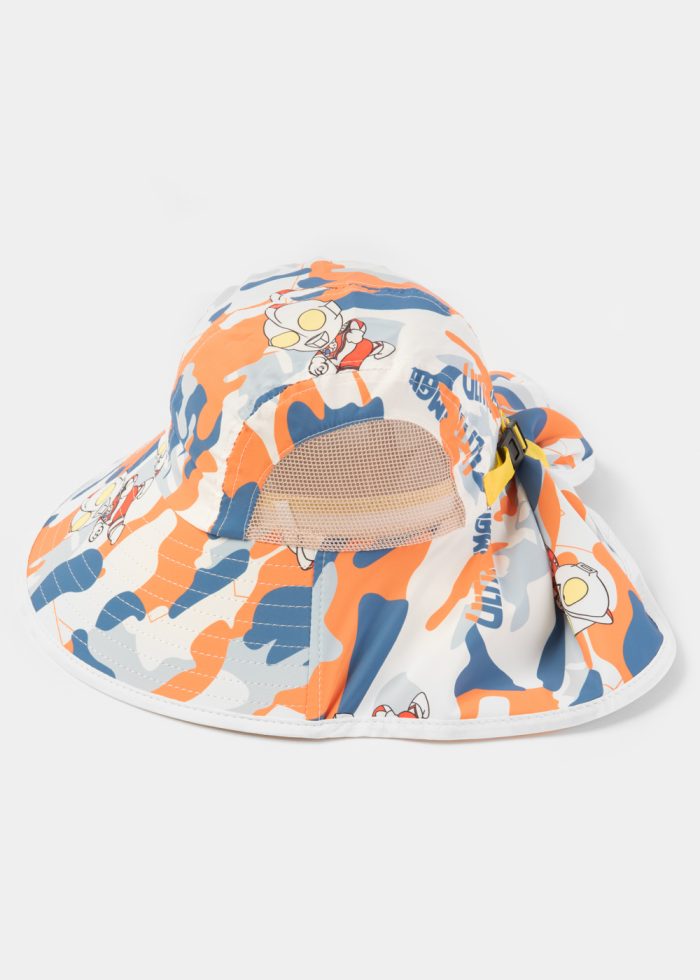 Colorful Kids Bucket Hat w/ Neck Protector - Image 4