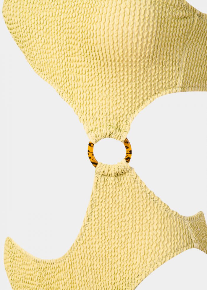 Amalfi One Piece - Lemon Crinkle - Image 3