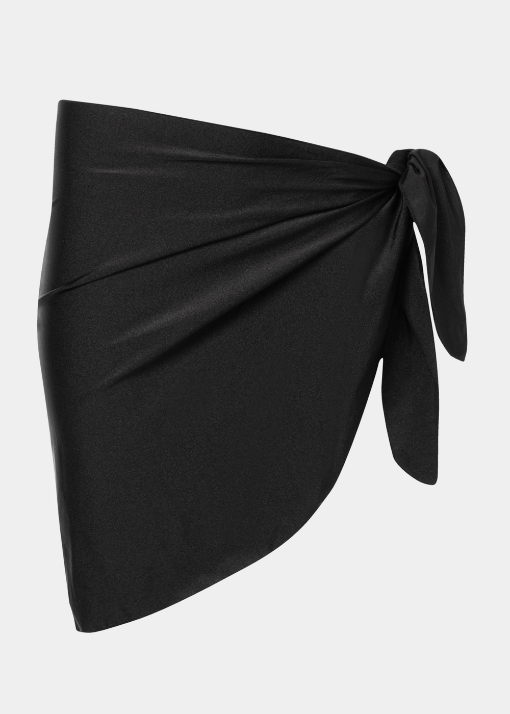 Black Dacron Mini Pareo Black Dacron Mini Pareo - Image 1