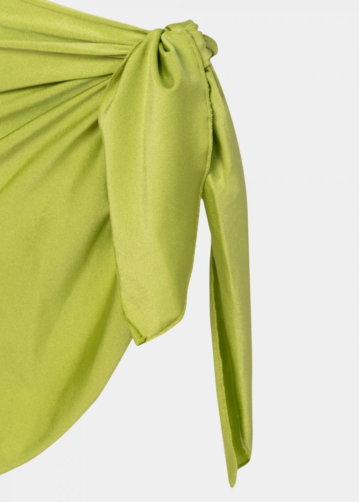 Lime Dacron Mini Pareo - Image 3