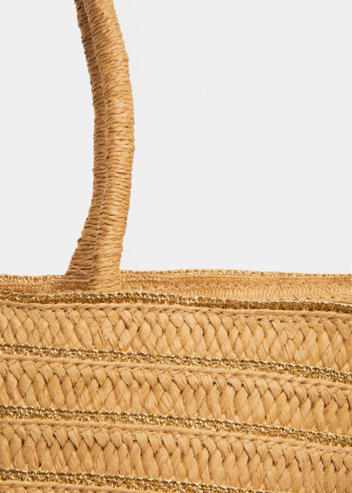 Total Paper Straw Beach Bag - Image 2